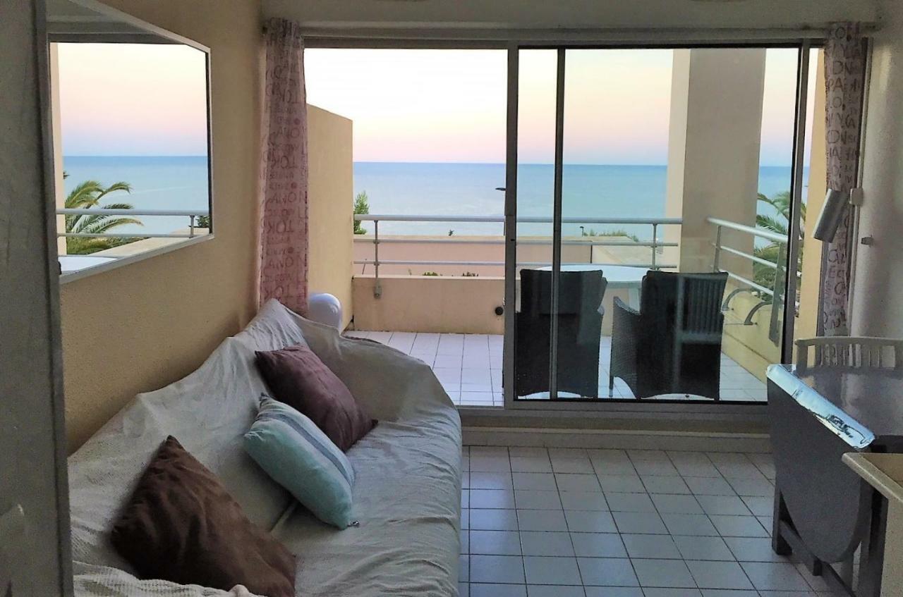 Sète - Fewo mit Meerblick, Schwimmbad Exterior foto